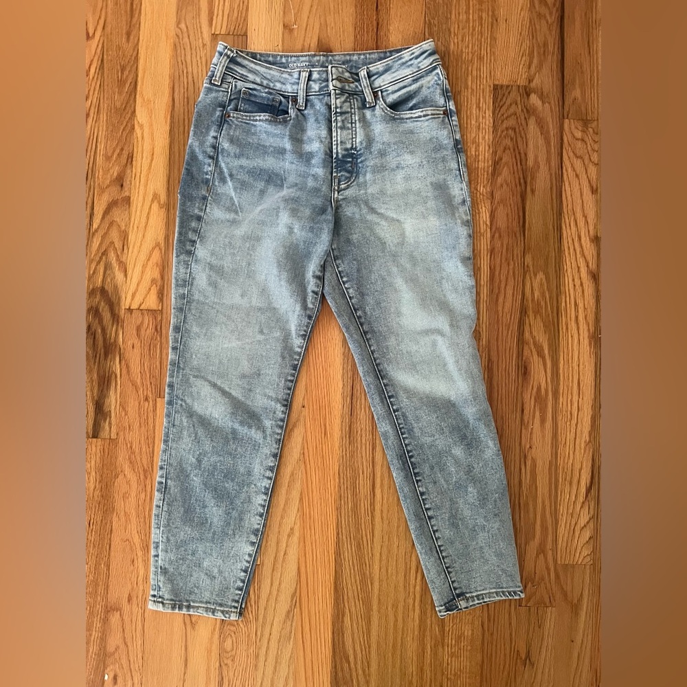 High Rise OG Straight Secret Jeans with Smooth Pockets